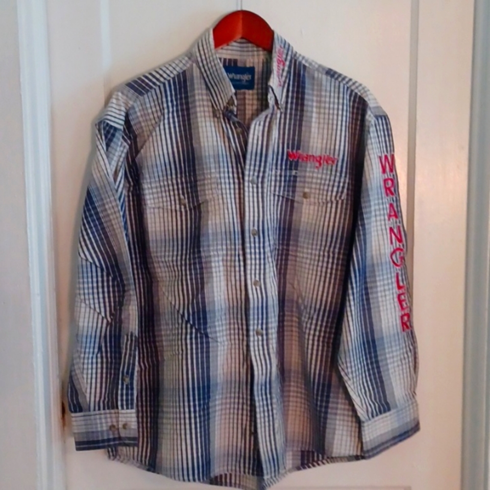 Wrangler Western shirt size large-xlarge men's western wear